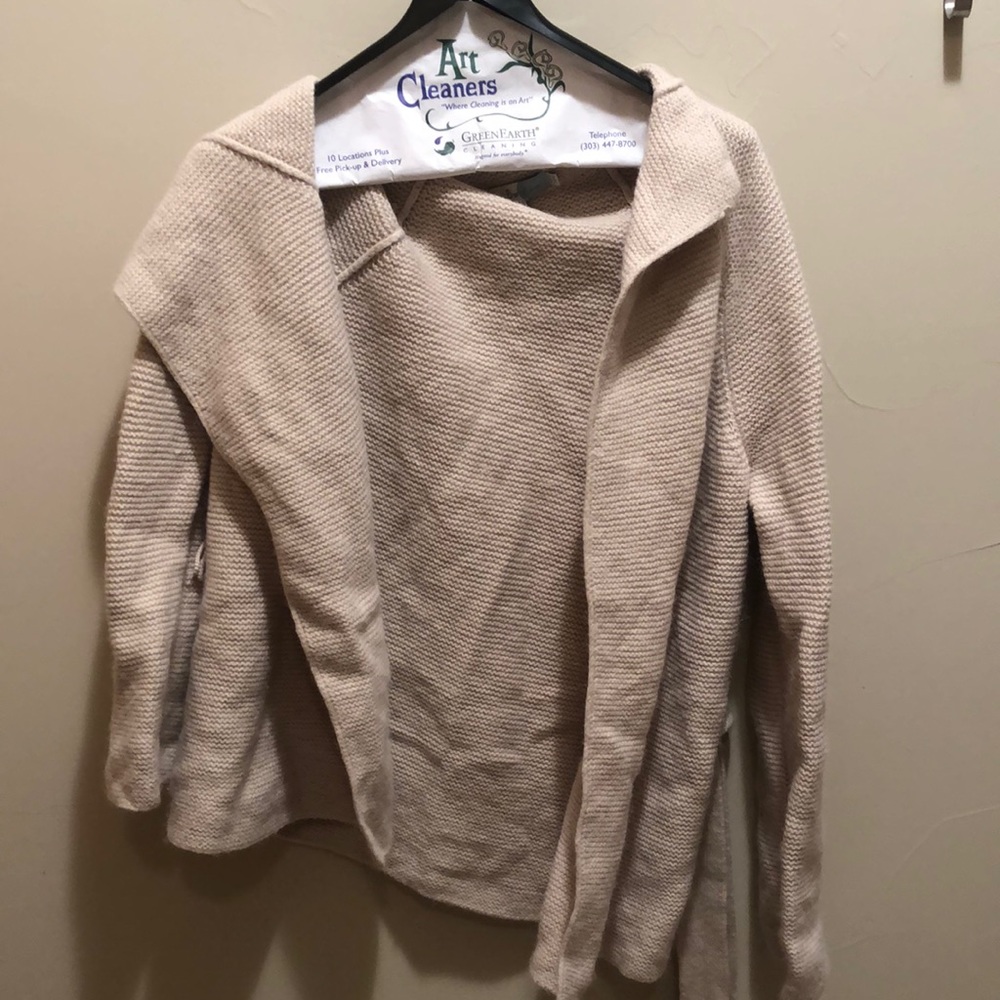 Wool cream cardigan from Boden